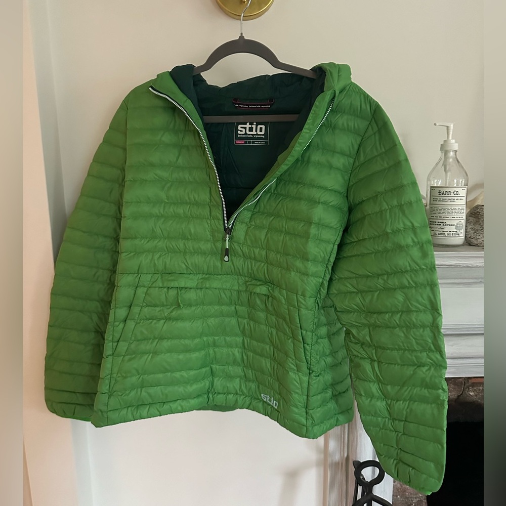 Stio Pinion lightweight down half zip pullover